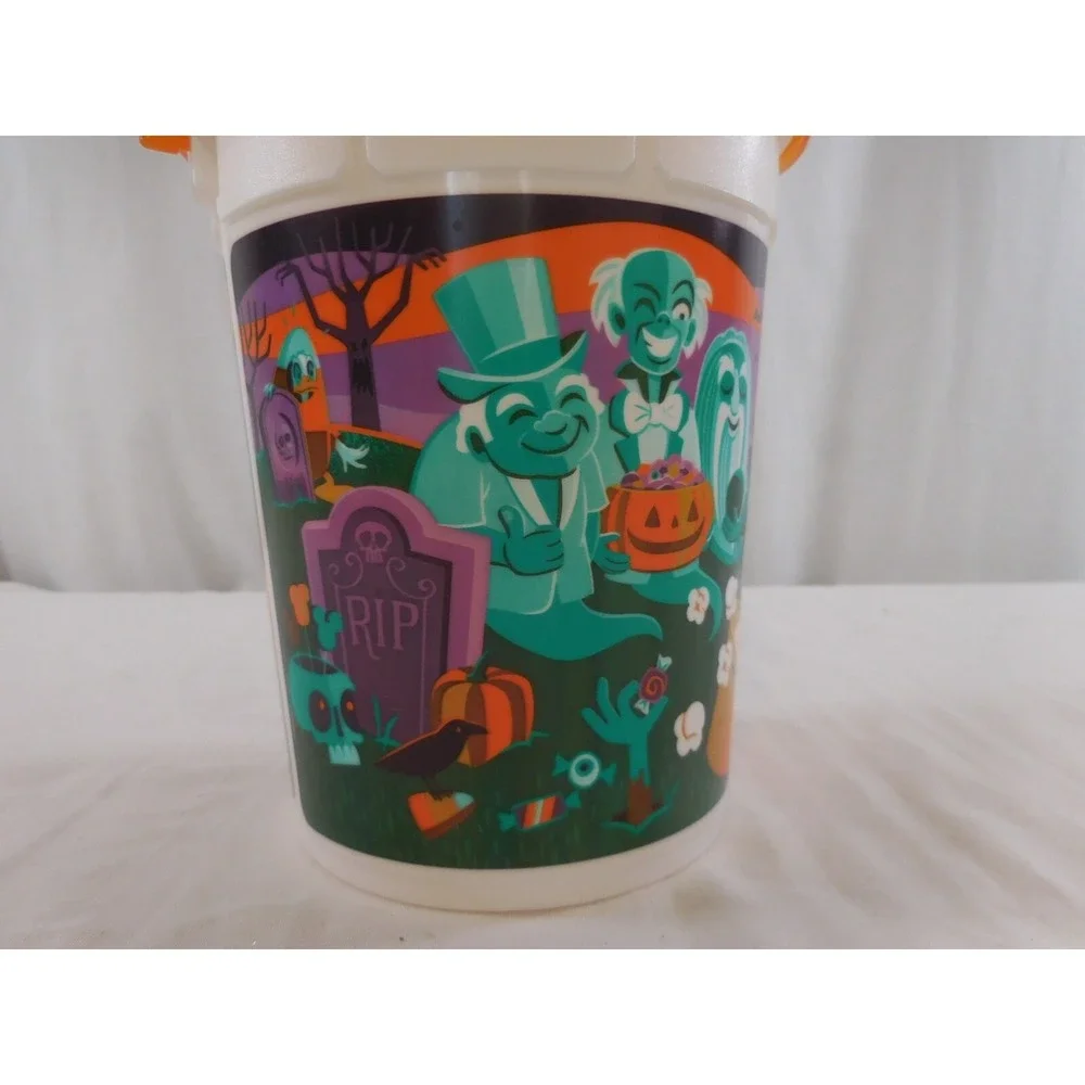 Disney Parks Popcorn Bucket Souvenir Oogie Boogie Halloween Mickey